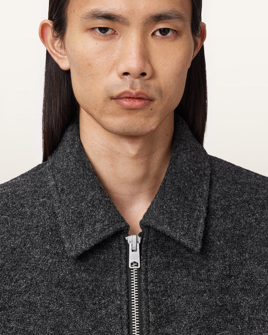 Charcoal Grey Color Celeste Jacket from AllSaints