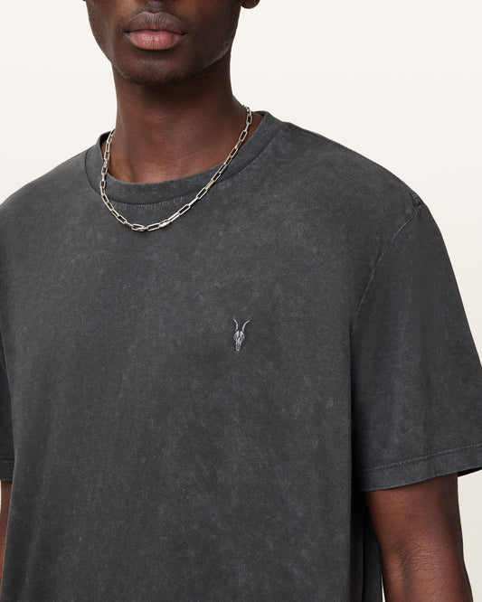 Washed Black Color Saka SS Crew from AllSaints