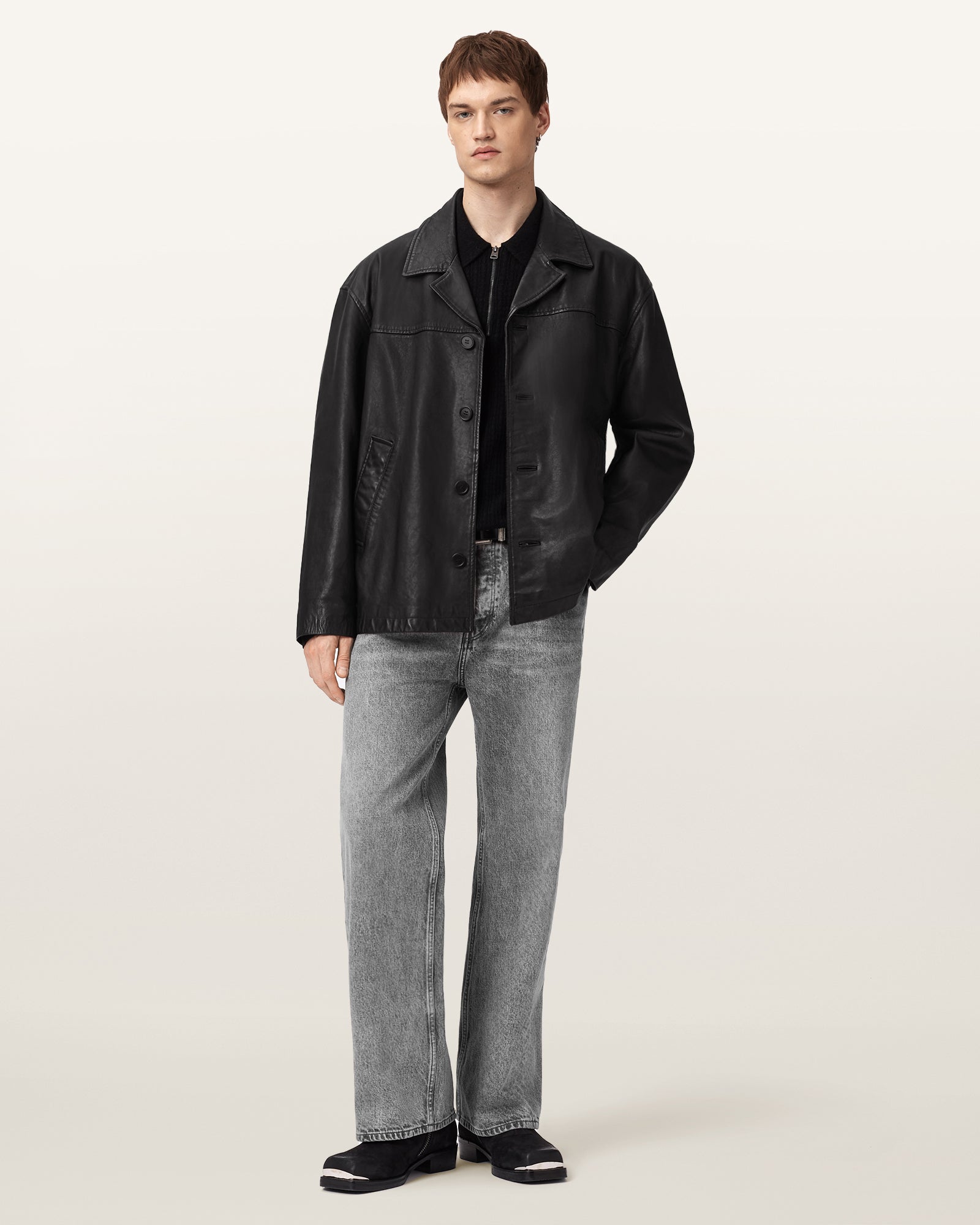 Bradwell Leather Coat