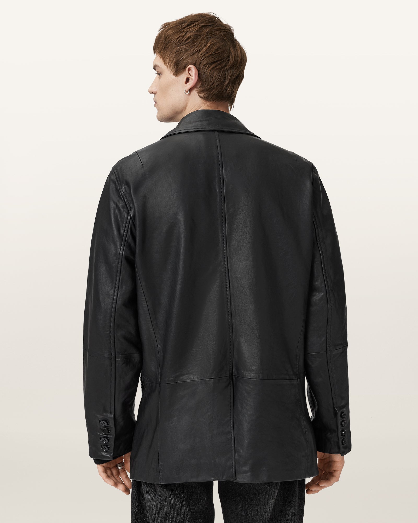 Ashvale Leather Blazer