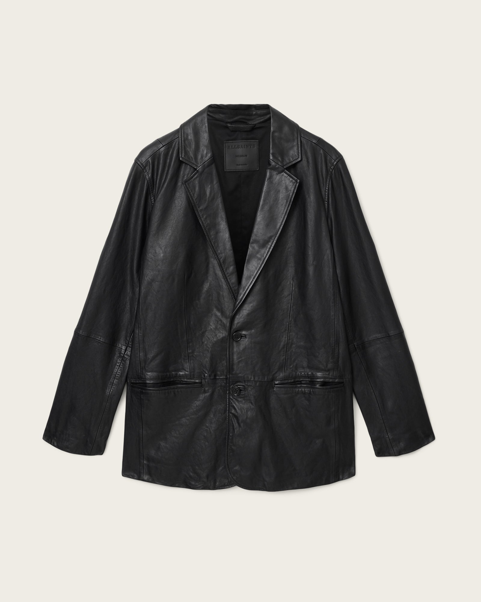 Ashvale Leather Blazer