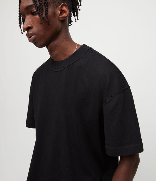 Isac Short Sleeve Crew Tee - AllSaints Hong Kong