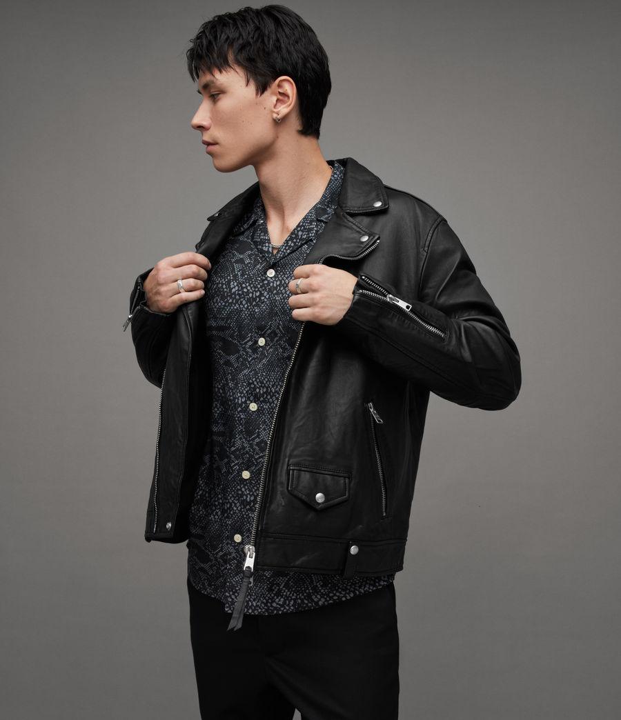 Milo Biker Leather Jacket - AllSaints Hong Kong