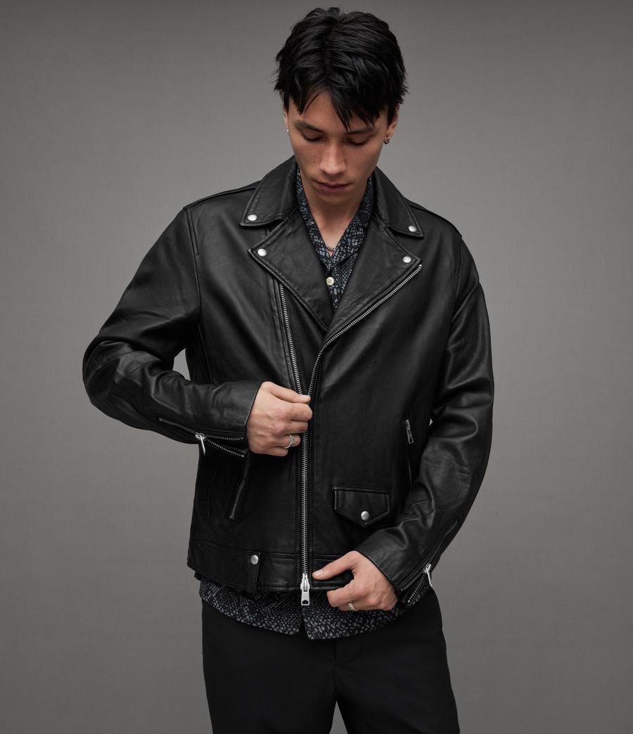 Milo Biker Leather Jacket - AllSaints Hong Kong