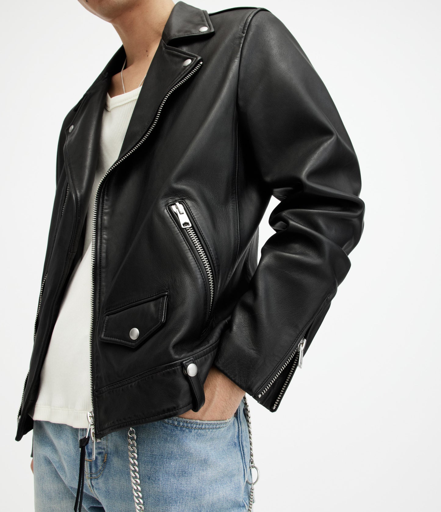 Milo Biker Leather Jacket