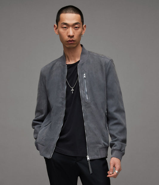 Kemble Suede Bomber - AllSaints Hong Kong