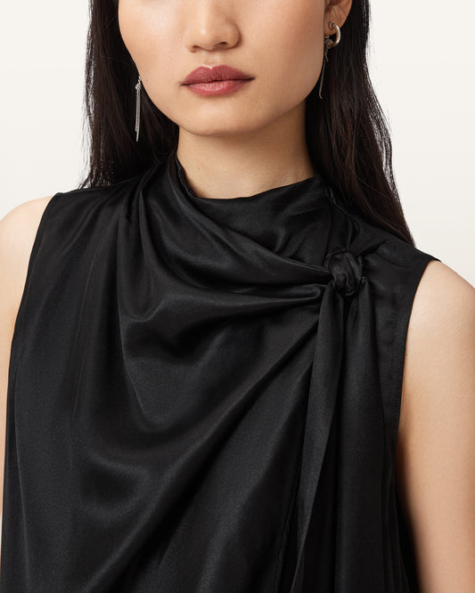 Black Color Herela Top from AllSaints