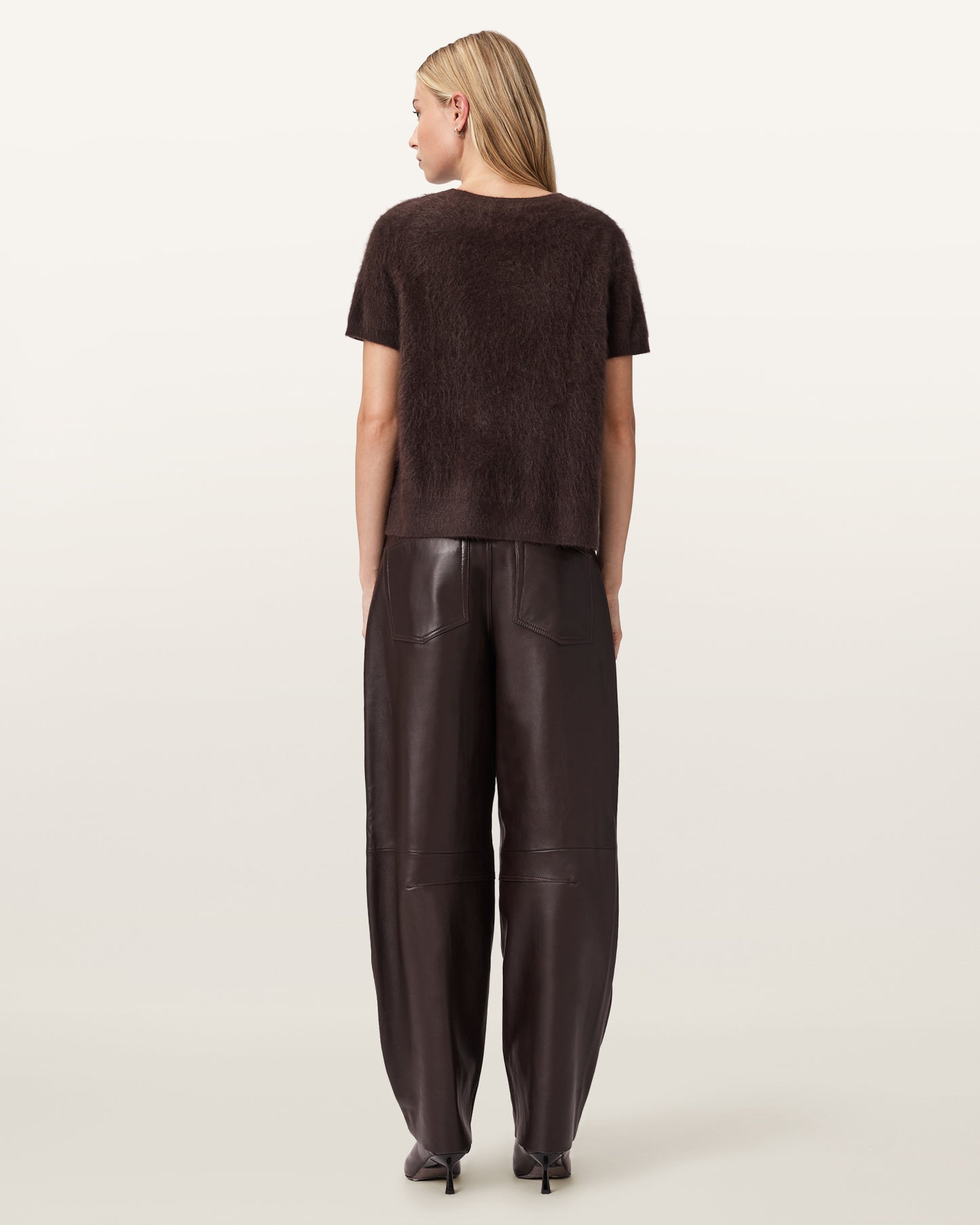 Jett Leather Trouser
