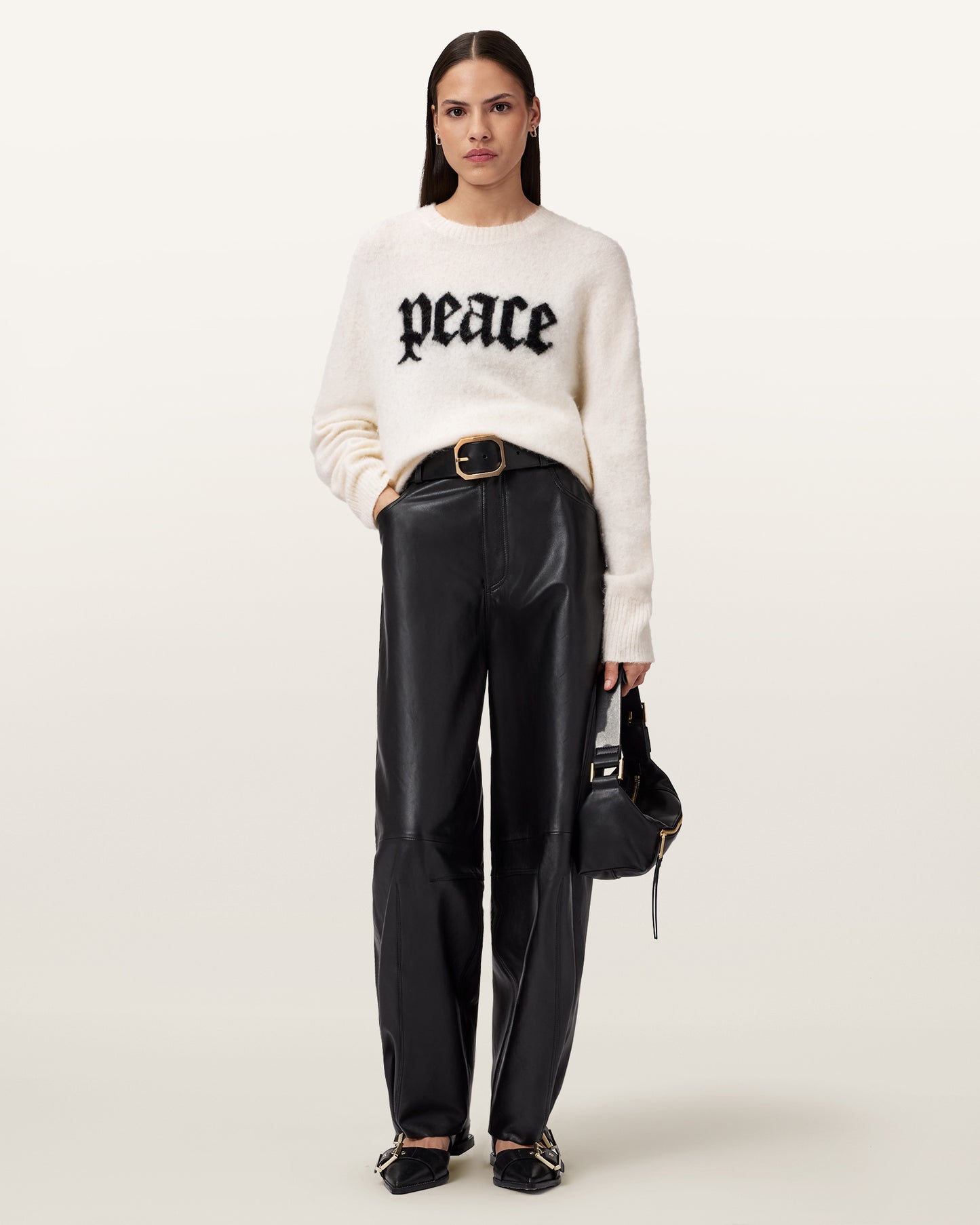 Peace Crew Knit