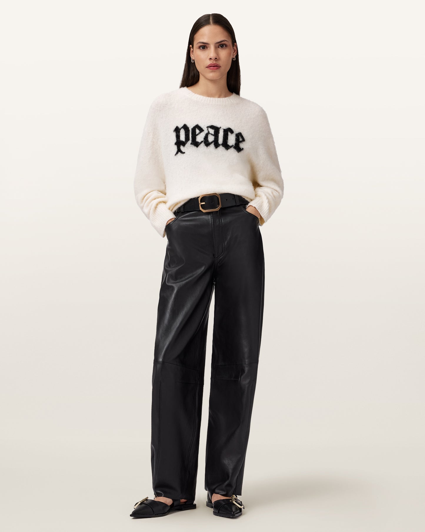 Peace Crew Knit