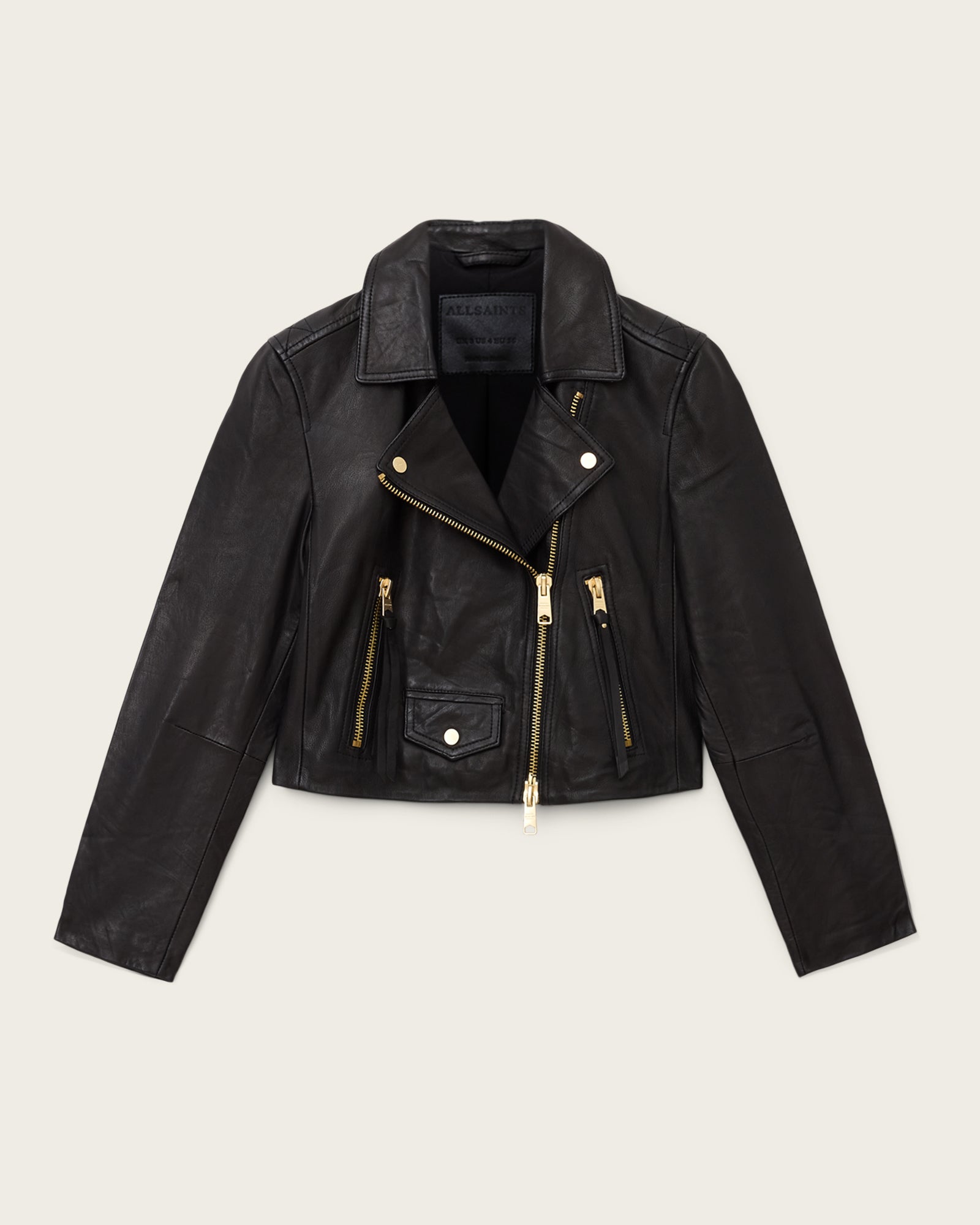 Elora Leather Biker Jacket