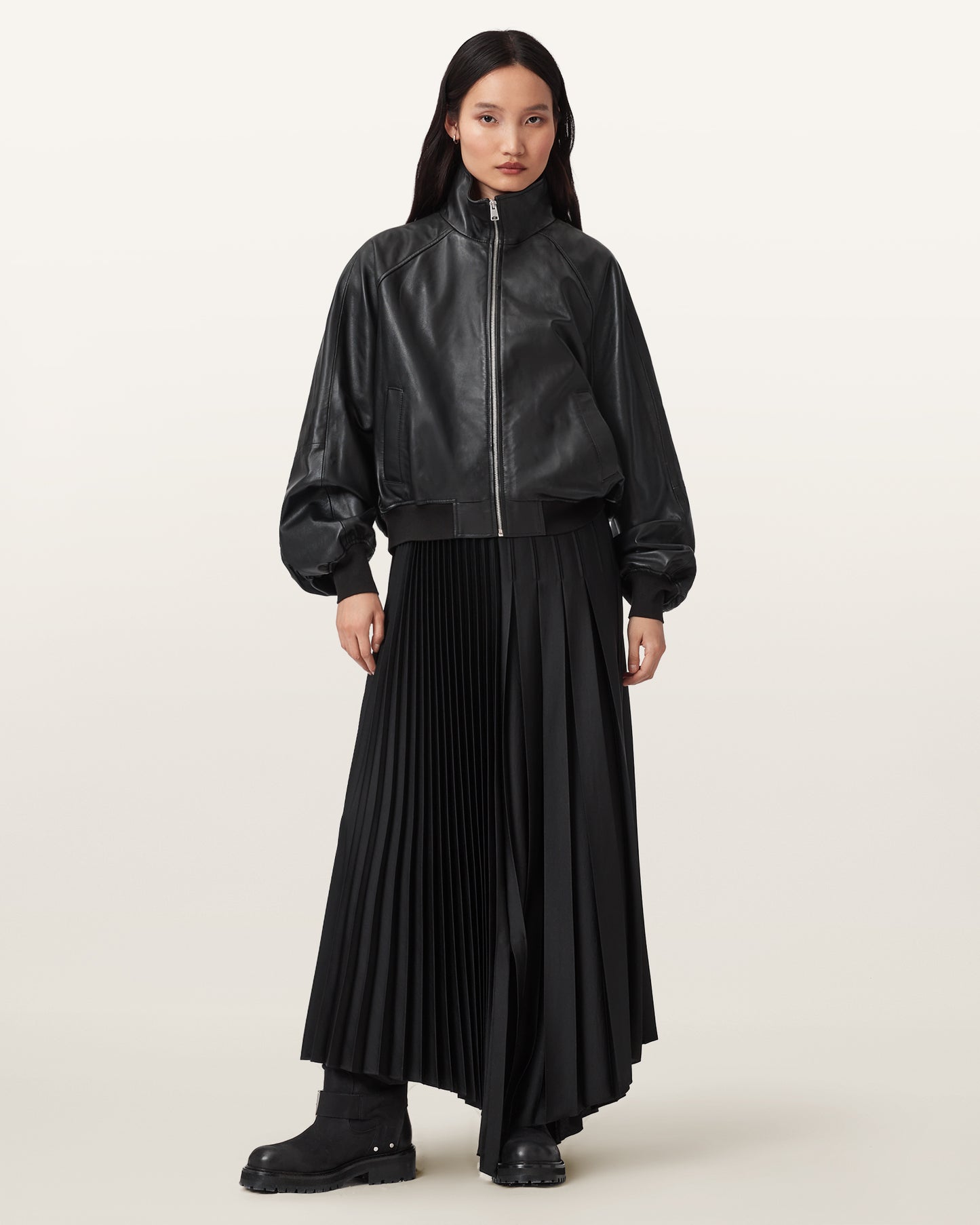 Felda Bomber Leather Jacket