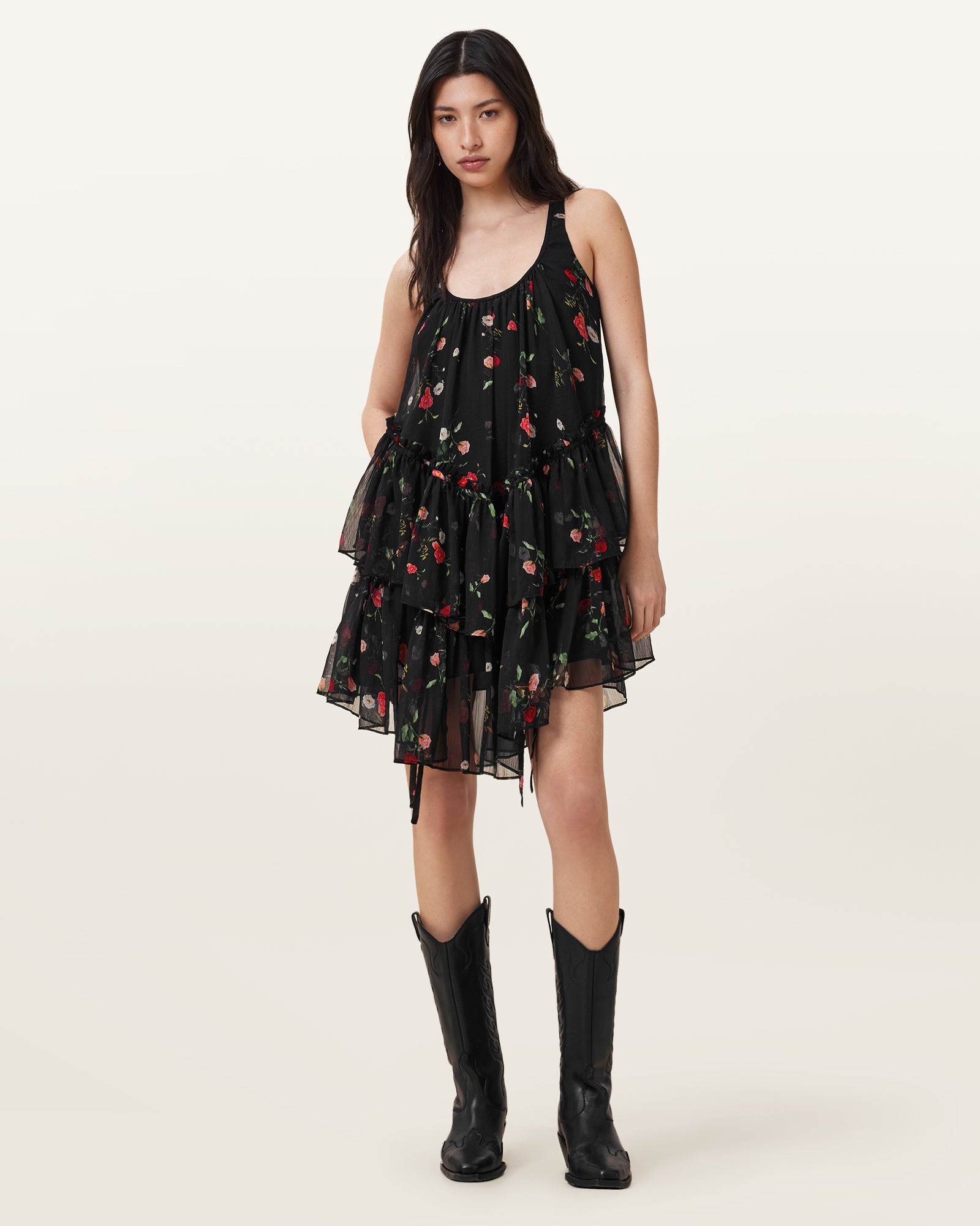 BRIAR BLACK Color Rach Dress from AllSaints