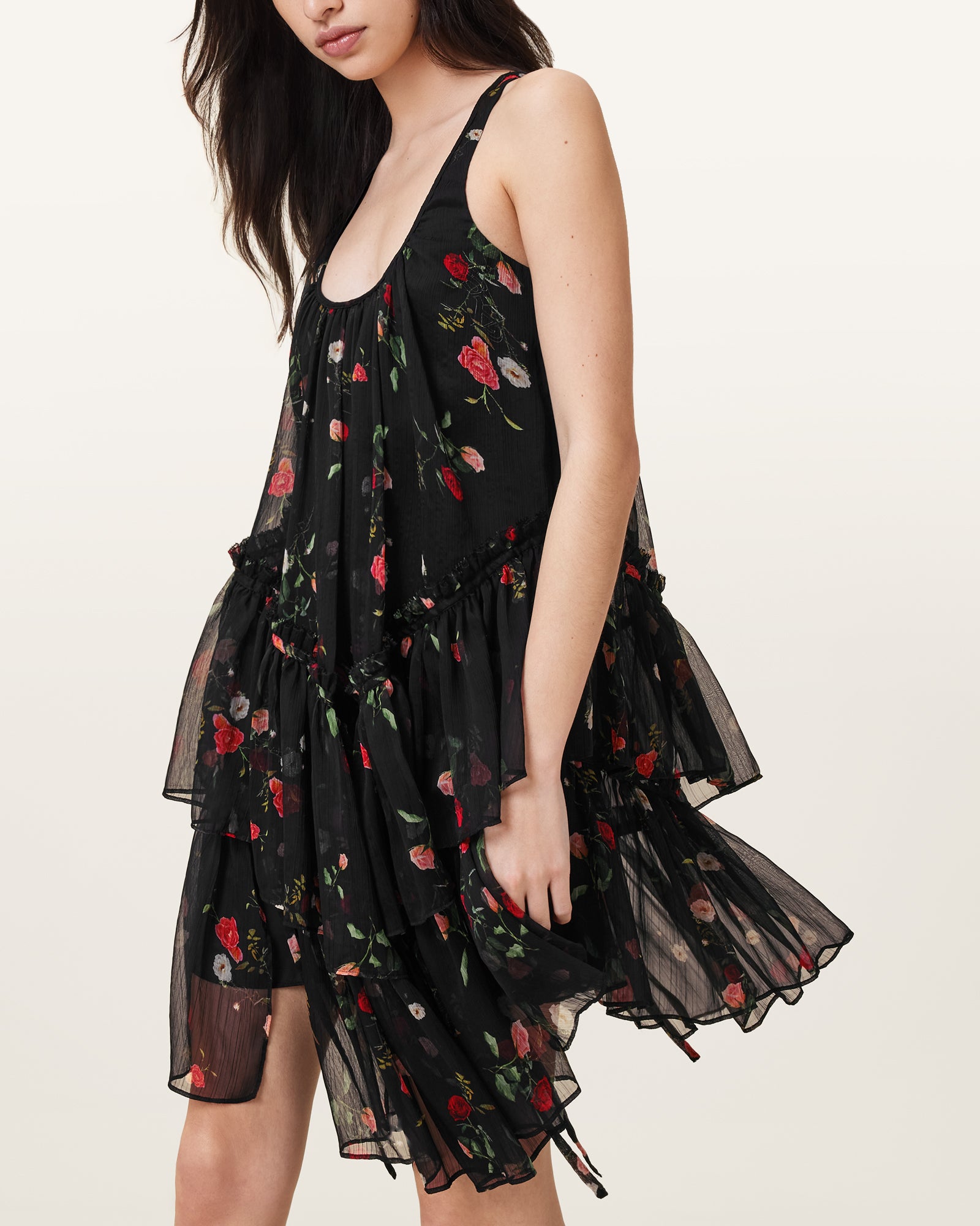 BRIAR BLACK Color Rach Dress from AllSaints