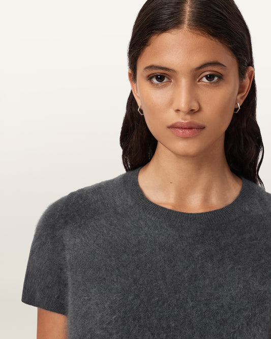 GRAPHITE GREY Color Rebel Tee from AllSaints