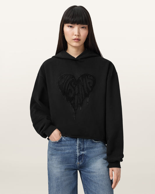 Black Color Trip Pippa Hoody from AllSaints