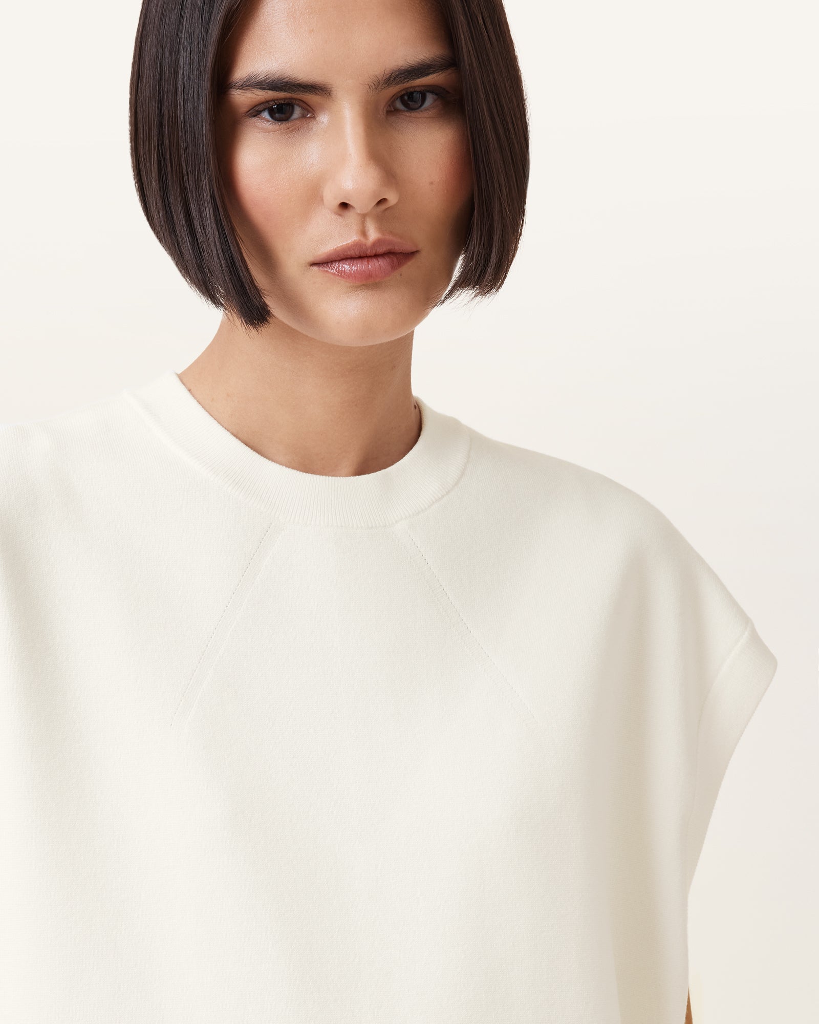 Chalk White Color Leia Harley Dress from AllSaints