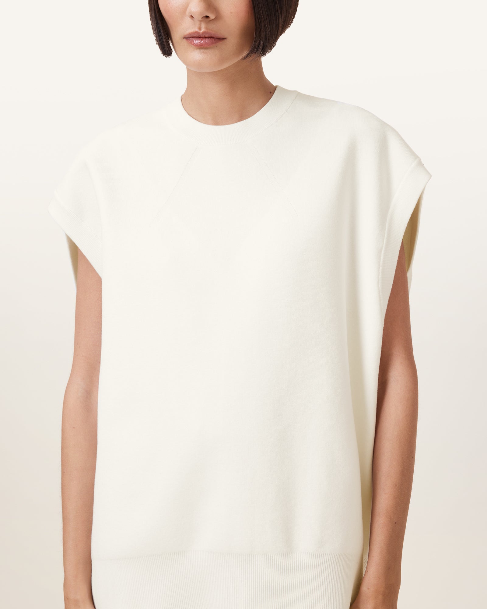 Chalk White Color Leia Harley Dress from AllSaints