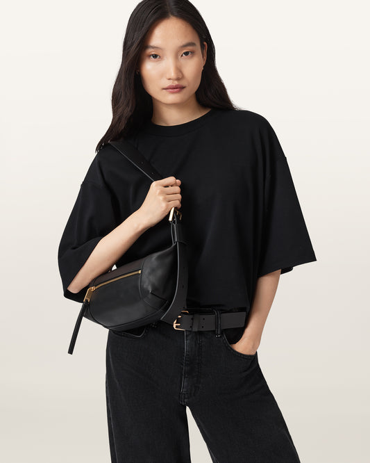 Vega Mini Leather Shoulder Bag