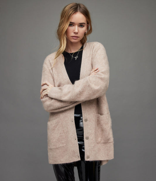 Kady Cashmere Cardigan - AllSaints Hong Kong
