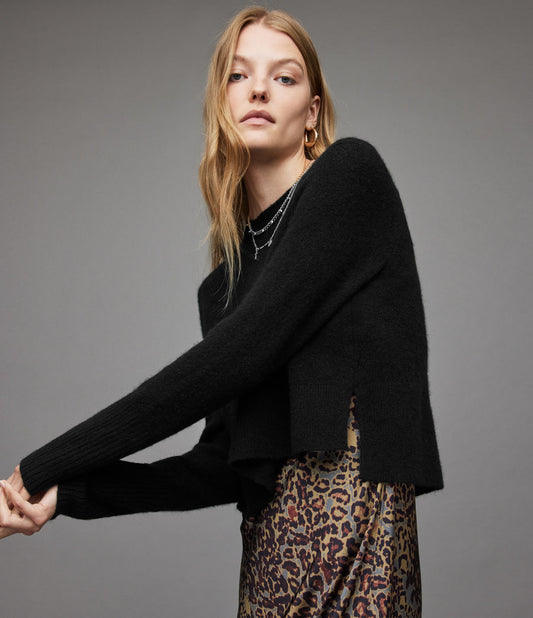 Wick Crew Sweater - AllSaints Hong Kong