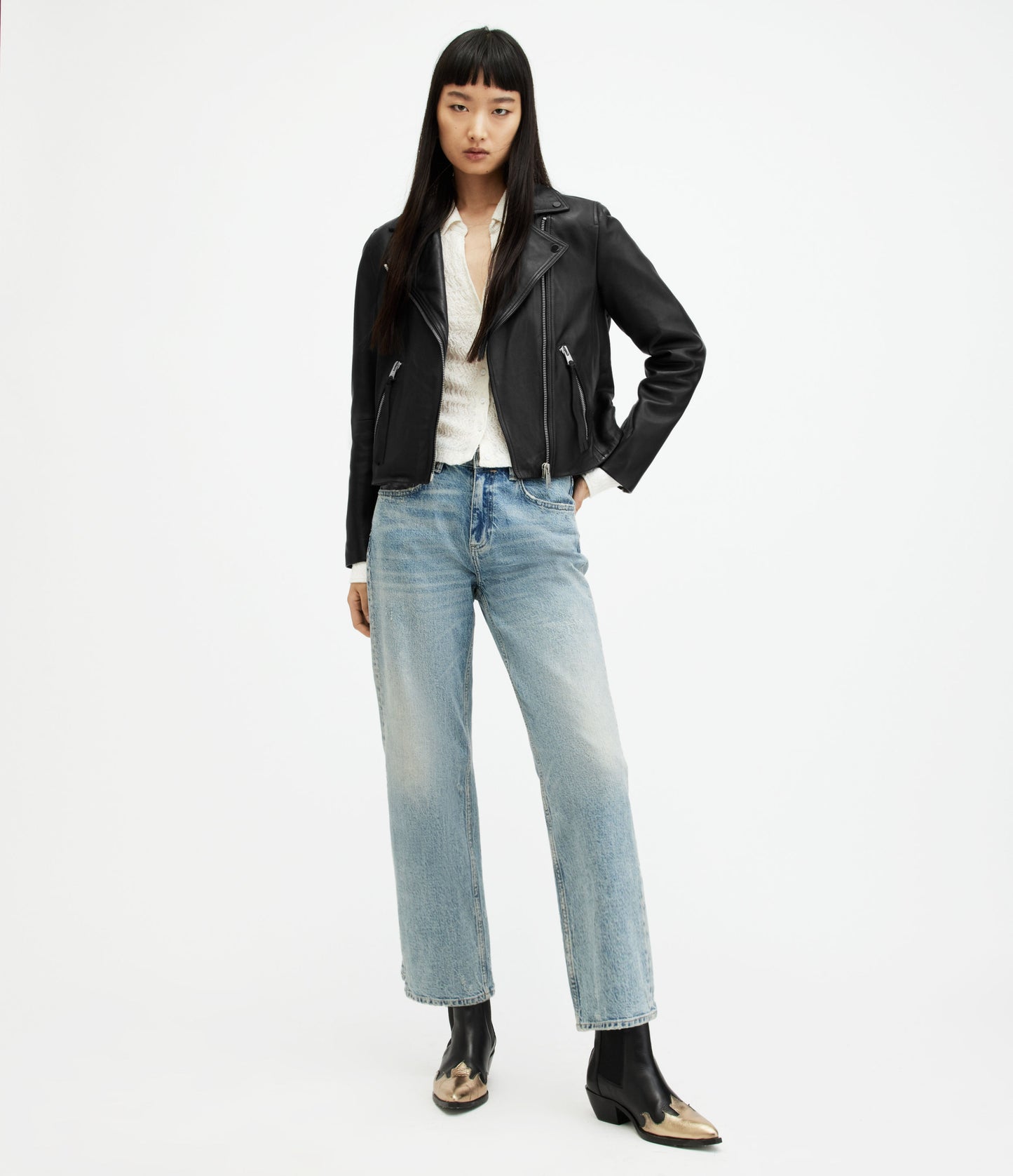 Dalby Biker Leather Jacket